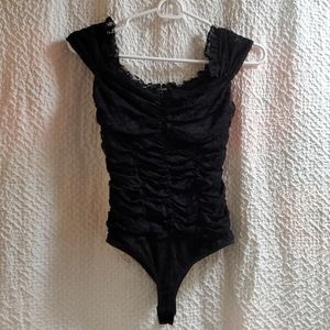 NWOT Bebe lace bodysuit xxs